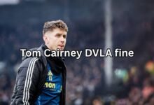 Tom Cairney DVLA fine