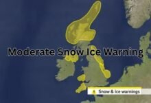 Moderate Snow Ice Warning