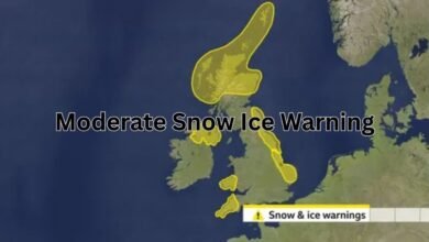 Moderate Snow Ice Warning